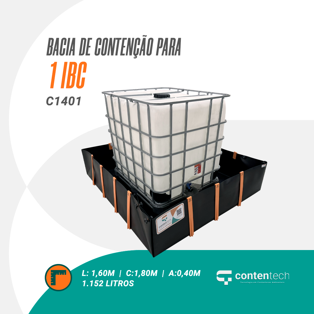 Bacia de Contenção para 1 IBC